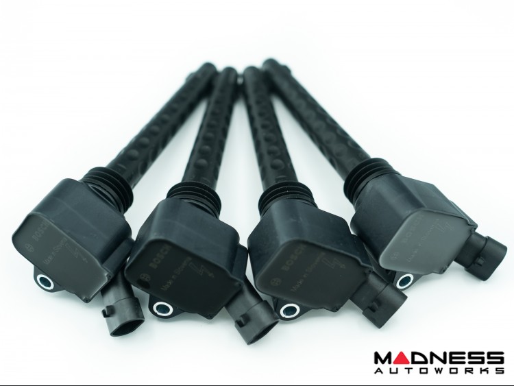 FIAT 500 Ignition Coil Pack Set Alfa Romeo 4C Coils by Bosch